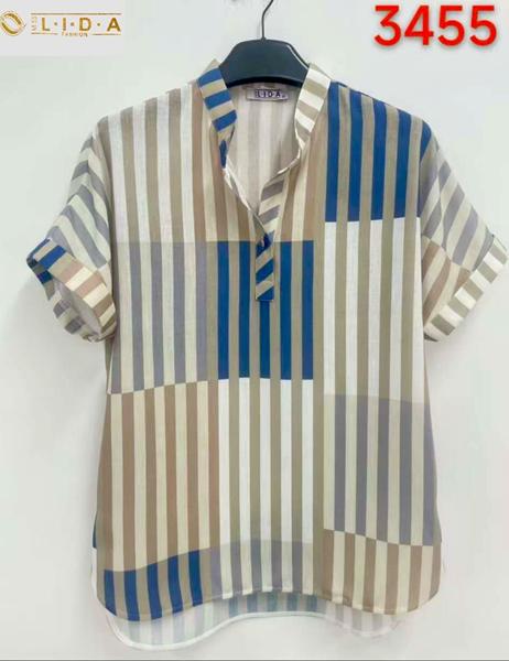Блузка LIDA (52-62) 3455 beige (лето)