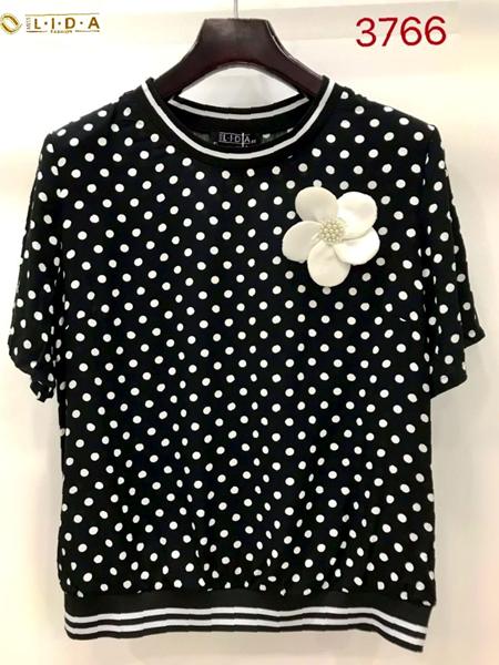 Футболка LIDA (52-62) 3766 black (лето)