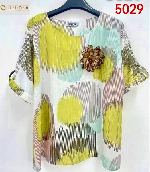 Футболка LIDA (52-62) 5029 yellow (лето)