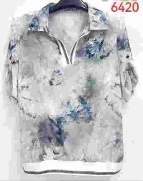 Футболка LIDA (52-62) 6420 l.grey (лето)
