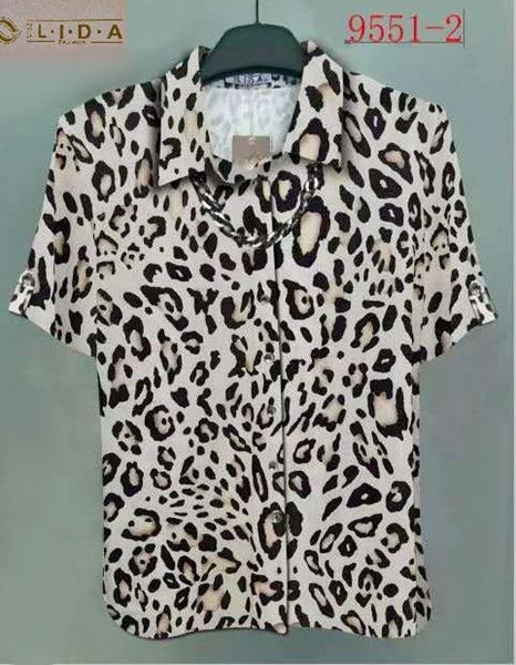 Рубашка LIDA (52-62) 9551-2 beige (лето)