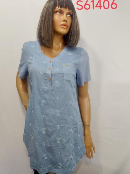 Туника LIDA (52-62) S61406 l.blue (лето)
