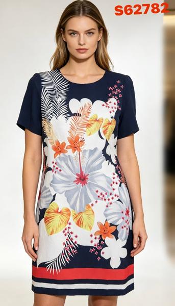 Платье LIDA (50-60) S62782 navy (лето)