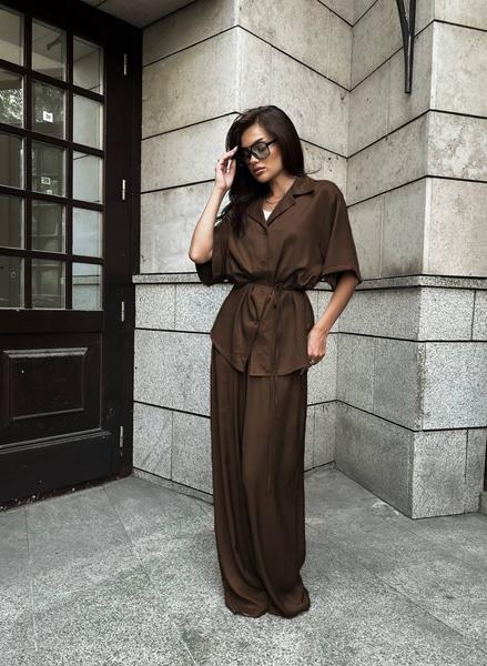 Костюм Akulova (S-3XL) 877 brown (лето)
