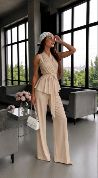 Костюм Akulova (S-2XL) 5733 beige (лето)