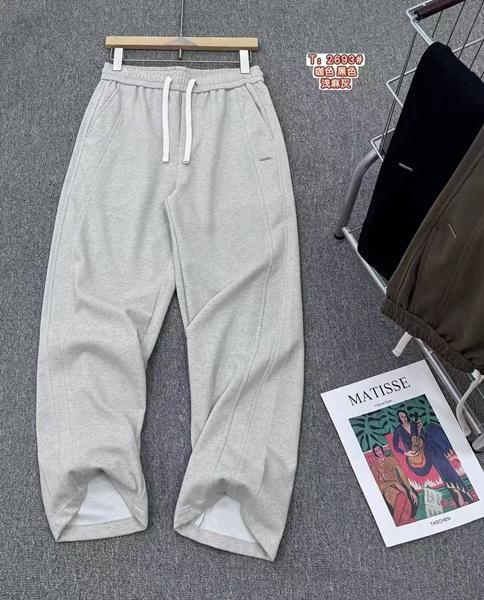 Штаны спорт F.T.H (31-36) 2693 l.grey (деми)