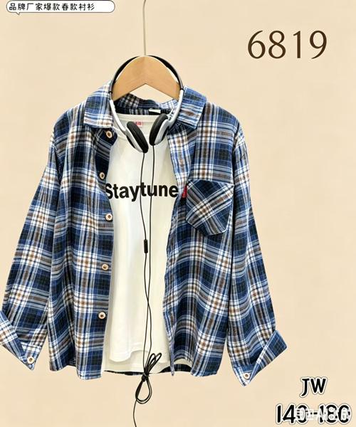 Рубашка Flong (140-180) 6819 blue (деми)
