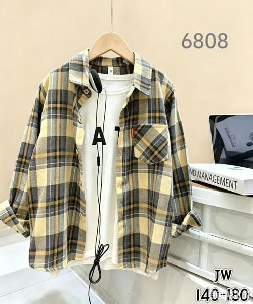 Рубашка Flong (140-180) 6808 yellow (деми)