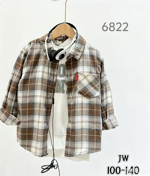 Рубашка Flong (140-180) 6822 brown (деми)
