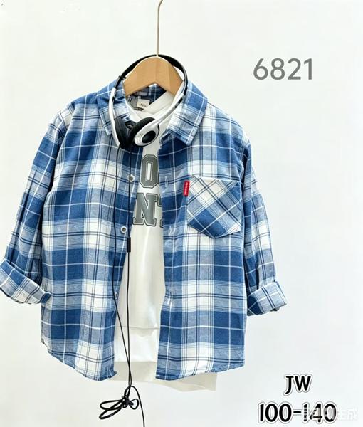 Рубашка Flong (140-180) 6821 blue (деми)