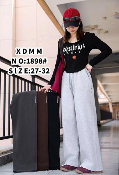 Штаны спорт ChicWear (27-32) 1898 l.grey (деми)