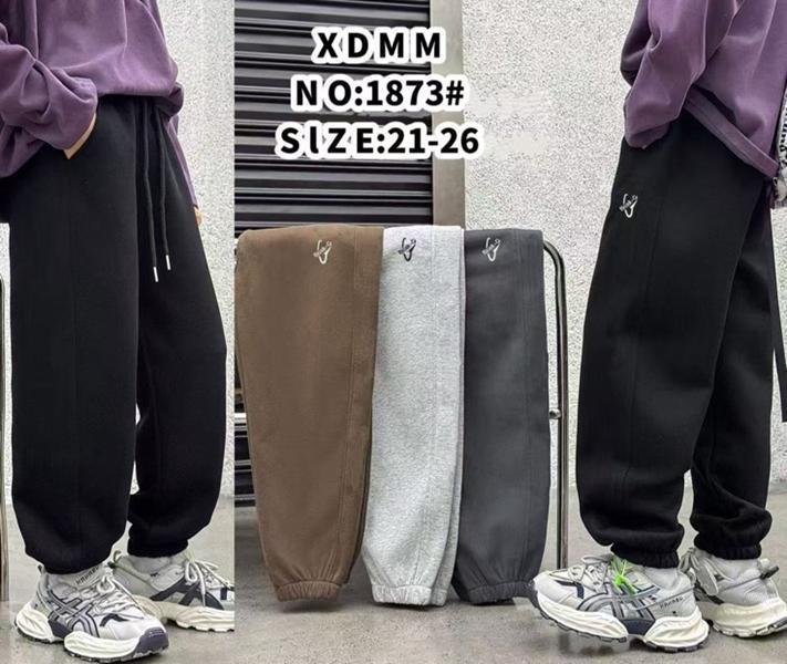 Штаны спорт ChicWear (21-26) 1873 brown (деми)