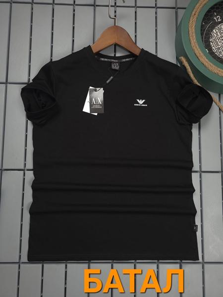 Футболка Hous Of Timur (3XL-7XL) HT3017 black (лето)
