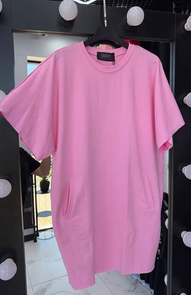 Платье LOVEKAN (S-XL) 1726 pink (лето)
