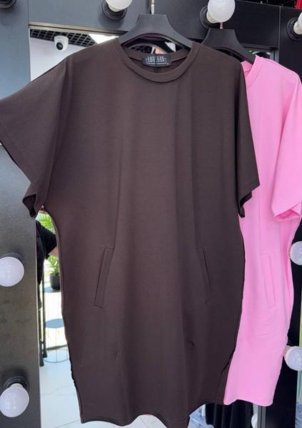Платье LOVEKAN (S-XL) 1726 brown (лето)