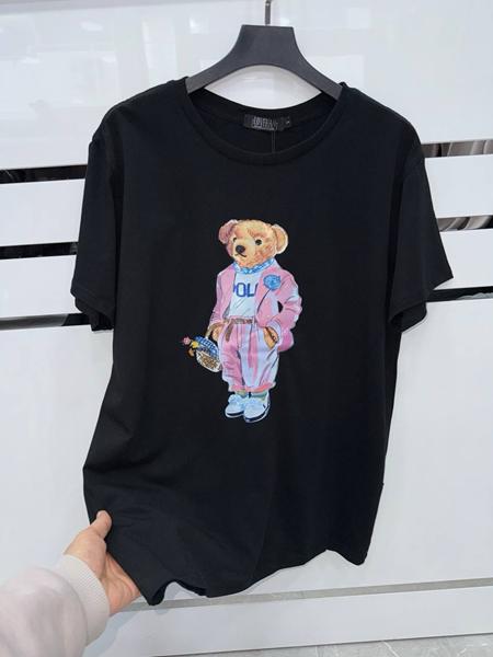 Футболка LOVEKAN (S-L) 1457 black (лето)