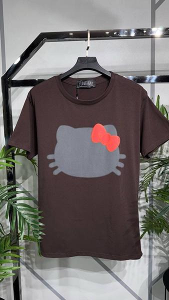 Футболка LOVEKAN (S-L) 1420 brown (лето)