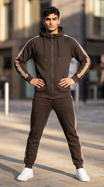 Костюм спорт Shon (50-56) S3828 black (деми)