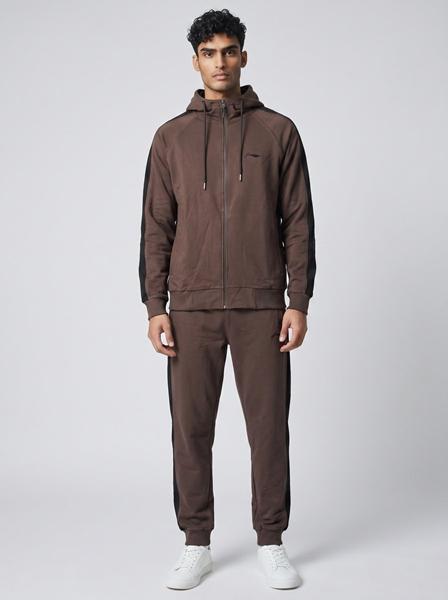 Костюм спорт Shon (50-56) S3836 brown (деми)