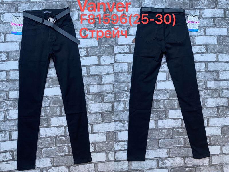 Джинсы Vanver (25-30) F81596 black (деми)