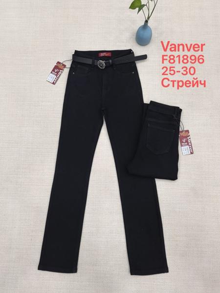Джинсы Vanver (25-30) F81896 black (деми)