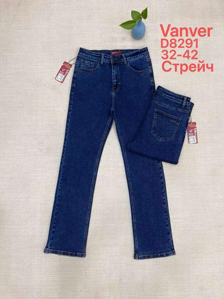 Джинсы Vanver (32-42) D8291 navy (деми)