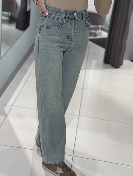 Джинсы Comod (S-XL) 33393 l.blue (деми)