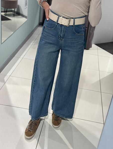 Джинсы Comod (S-XL) 9112 blue (деми)