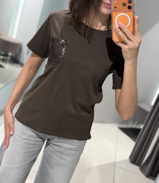 Футболка Comod (S-L) 2176 brown (лето)