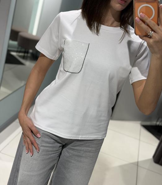 Футболка Comod (S-L) 2176 white (лето)