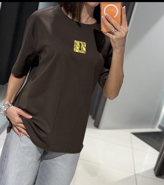 Футболка Comod (S-L) 5707 brown (лето)