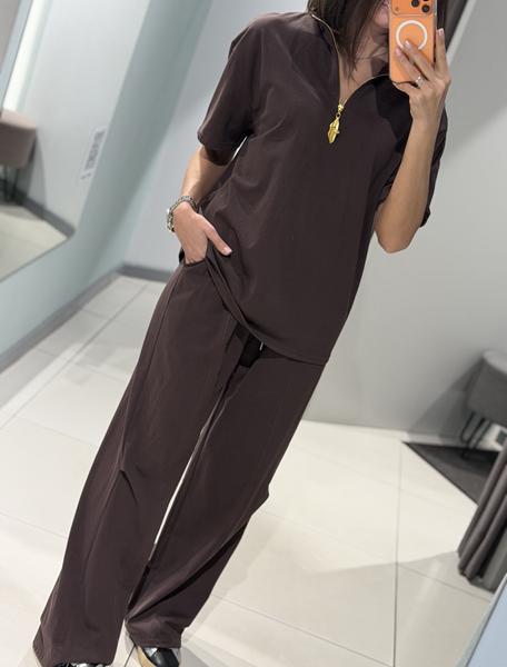 Футболка Comod (S-L) 1491 brown (лето)