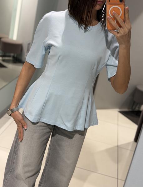 Футболка Comod (S-L) 8891 l.blue (лето)