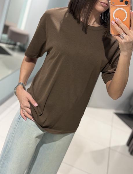 Футболка Comod (S-L) 8836 brown (лето)