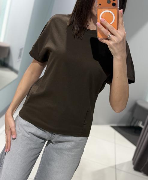 Футболка Comod (S-L) 80093 brown (лето)