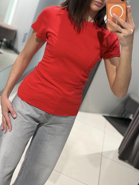 Футболка Comod (S-L) 80092 red (лето)