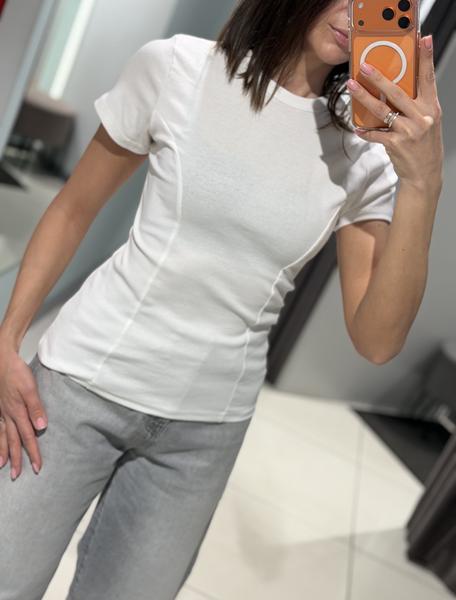 Футболка Comod (S-L) 80092 white (лето)