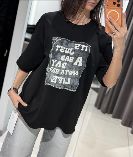 Футболка Comod (S-L) 6103K black (лето)