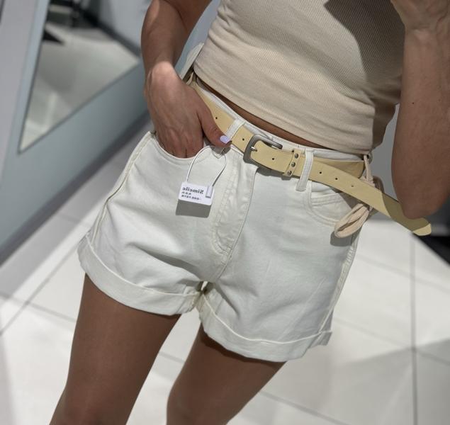 Шорты Comod (S-L) 60026 white (лето)