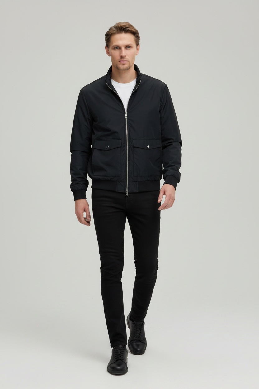 Куртка 2BRO (M-3XL) 2912 black (деми)
