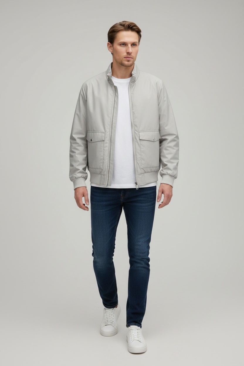 Куртка 2BRO (M-3XL) 2912 grey (деми)