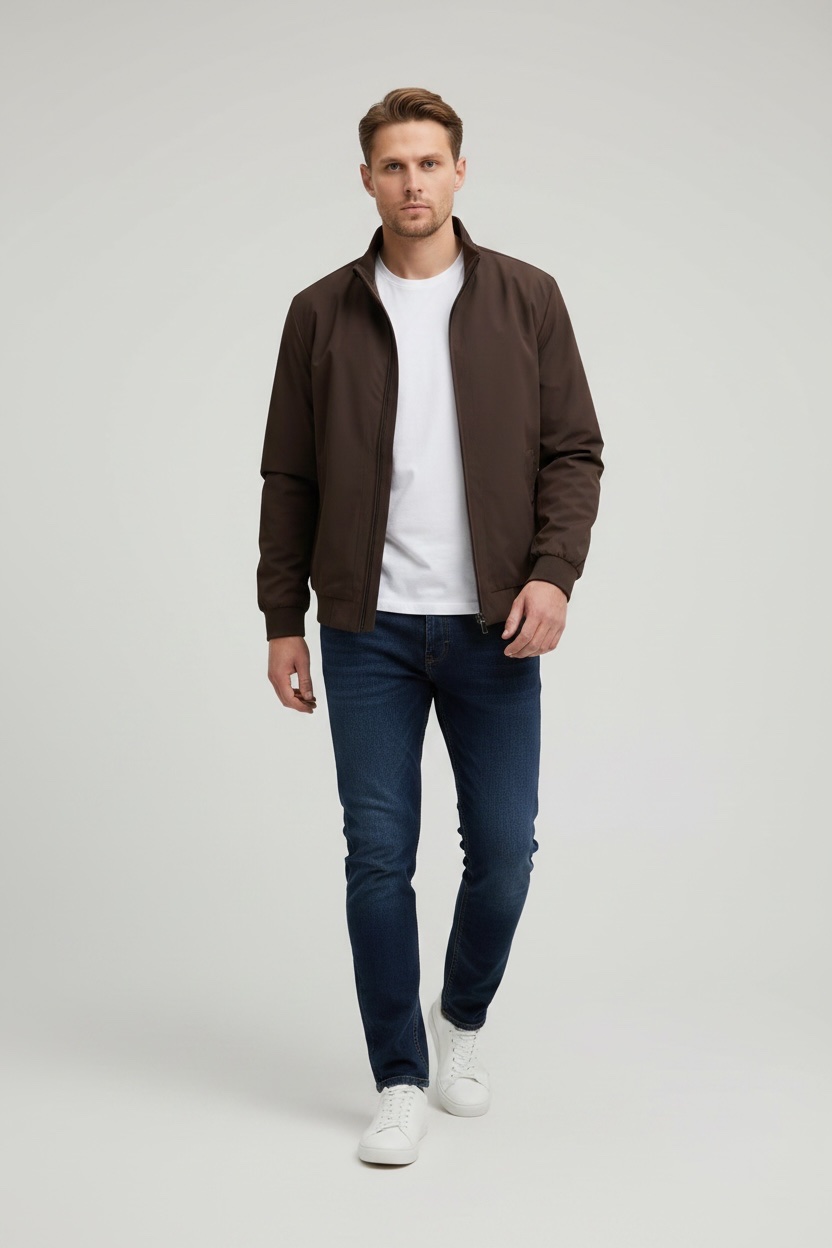 Куртка 2BRO (M-3XL) 8501 brown (деми)