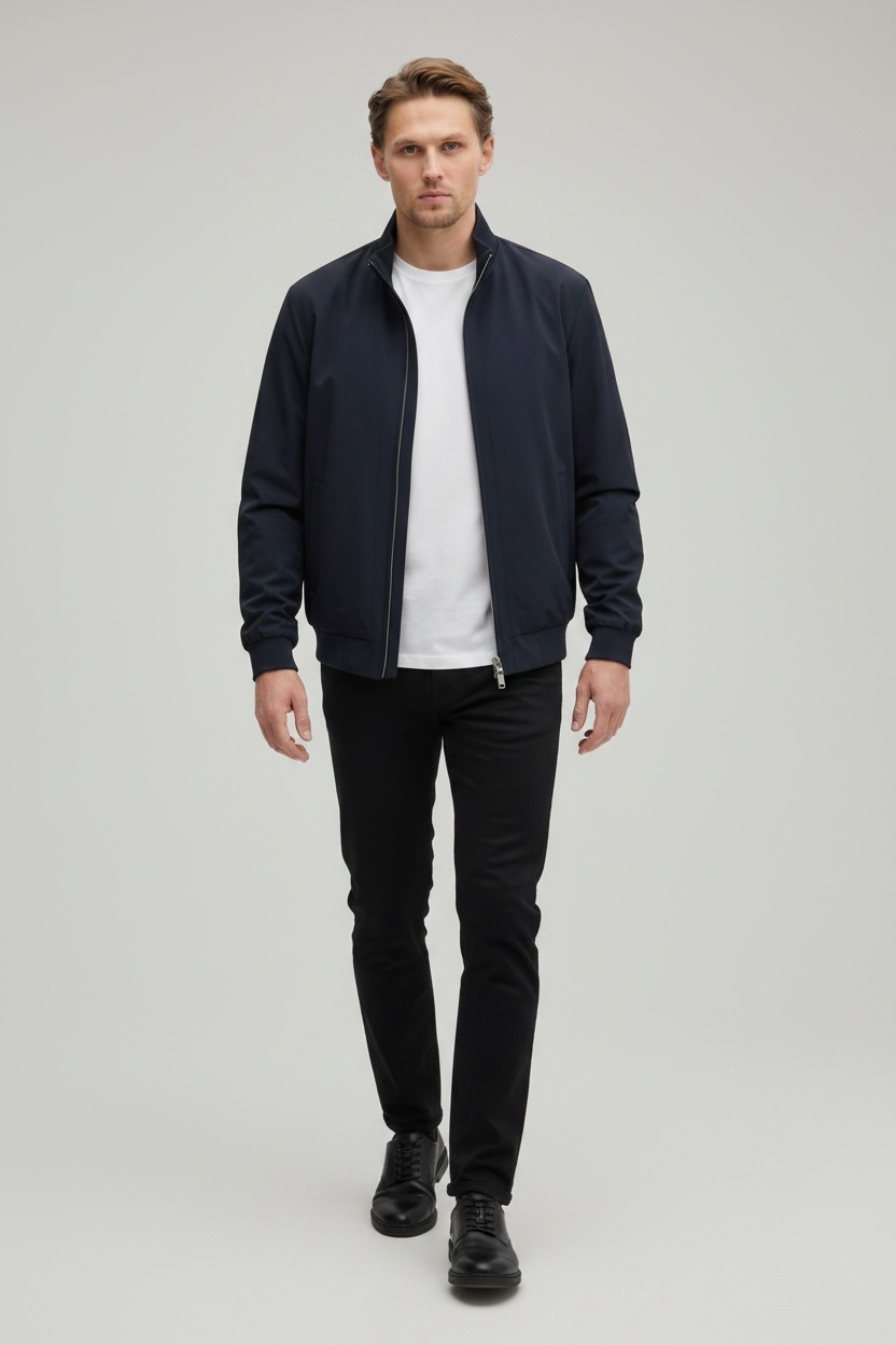 Куртка 2BRO (M-3XL) 8501 navy (деми)