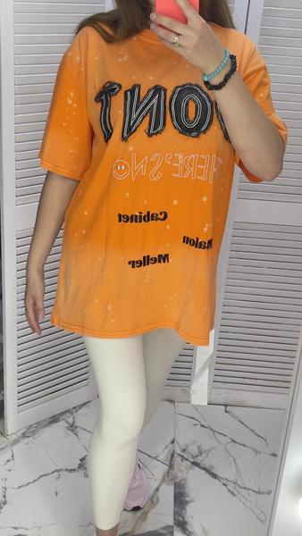 Футболка Karon (44-48) 6502 orange (лето)