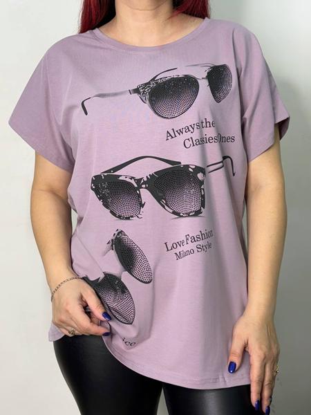 Футболка Kosta (50-54) 5538 lilac (лето)