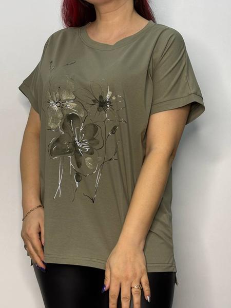 Футболка Kosta (50-54) 8102 khaki (лето)