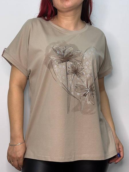 Футболка Kosta (50-54) 8103 beige (лето)