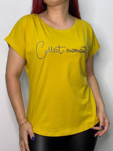 Футболка Kosta (46-50) D325 yellow (лето)