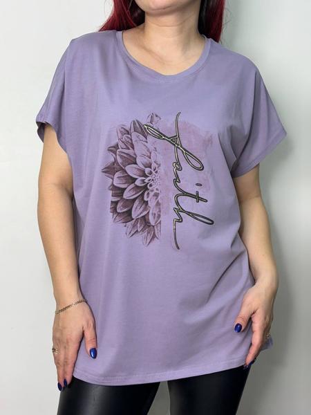 Футболка Kosta (50-54) E013 lilac (лето)
