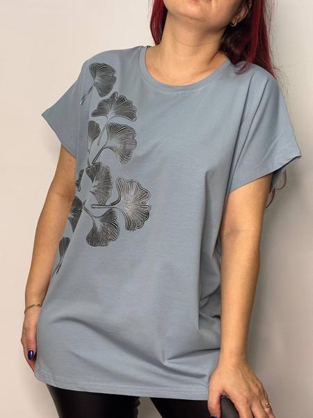 Футболка Kosta (50-54) E015 grey (лето)
